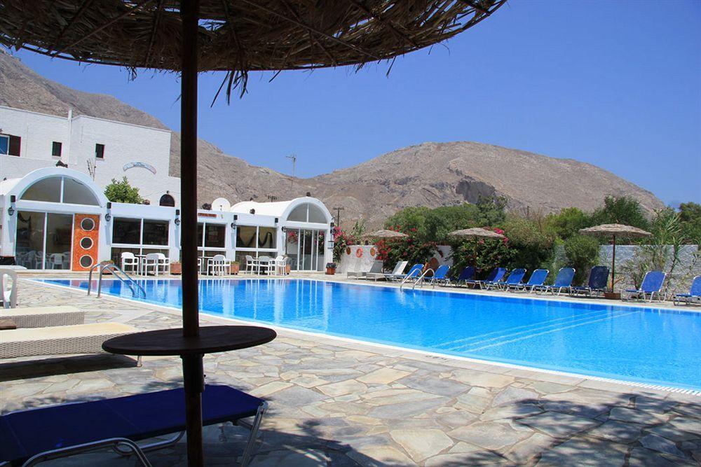 Santa Irini Hotel Perissa  Bagian luar foto