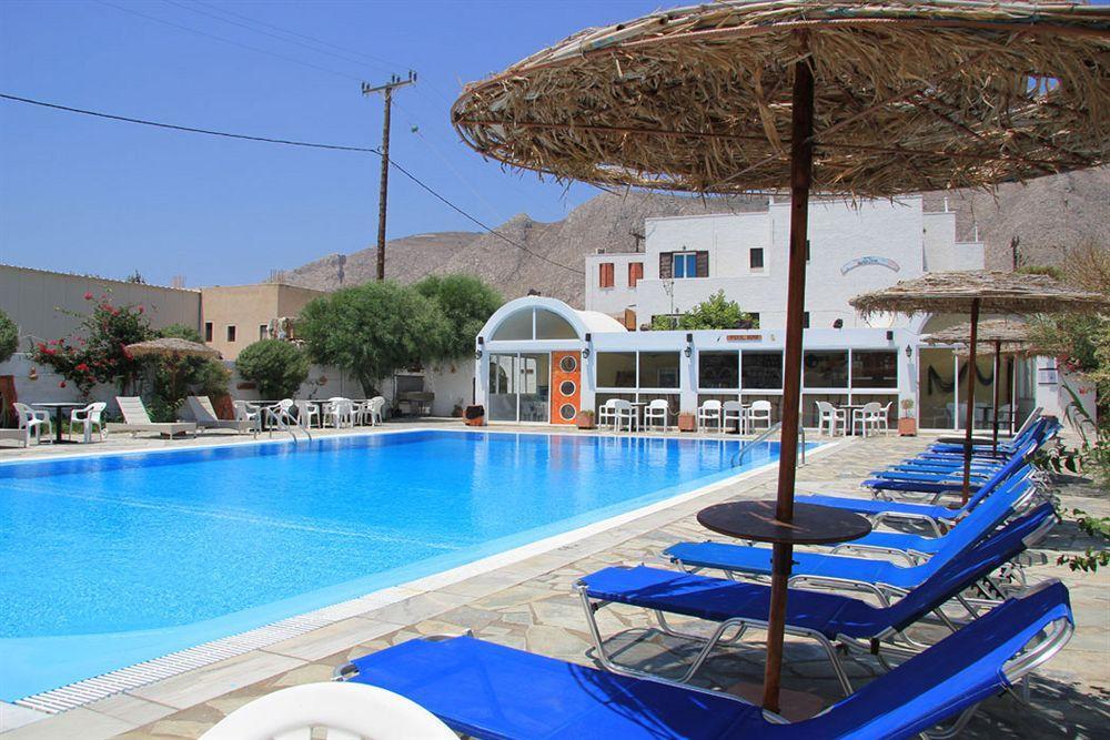 Santa Irini Hotel Perissa  Bagian luar foto