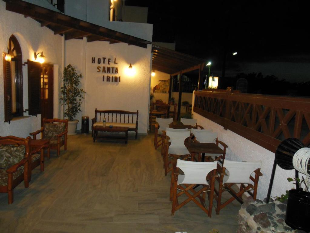 Santa Irini Hotel Perissa  Bagian luar foto