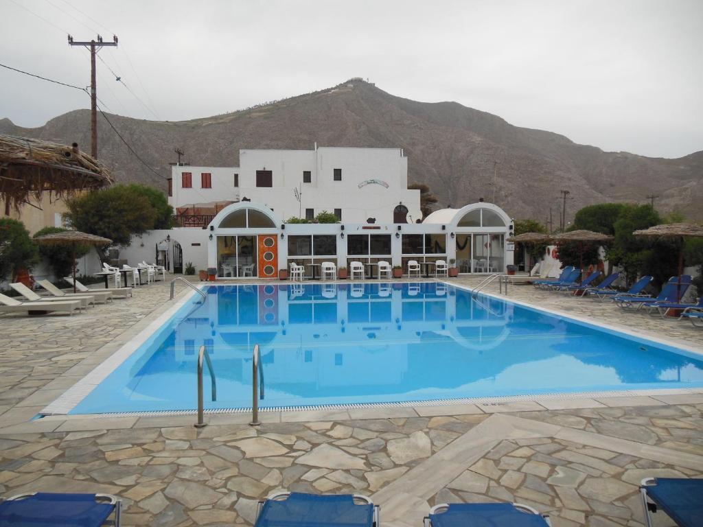 Santa Irini Hotel Perissa  Bagian luar foto